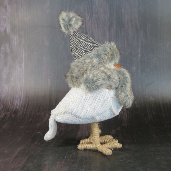 Target SPRITZ Wondershop Feathery Friends Winter Fabric Bird 2015 RARE Fur Scarf - Picture 4 of 10